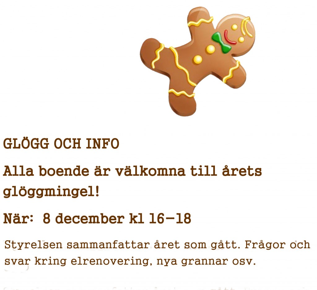 GLÖGG OCH INFO